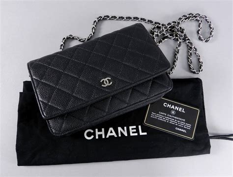 chanel quilted silver chain bag|classic Chanel wallet on chain.